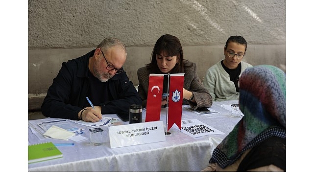 Konaklı komşular Basmane’de buluştu görseli