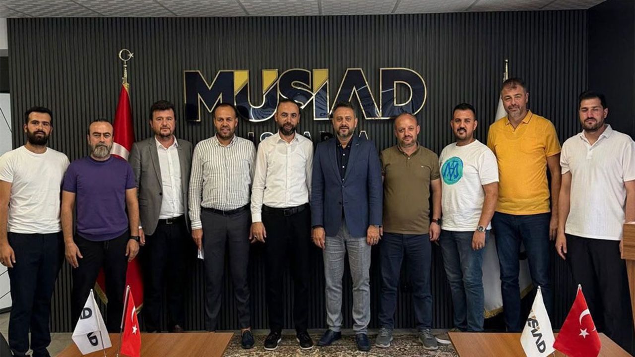 Yerli yatırımcıyla güç birliği deri OSB’den MÜSİAD’a ziyaret görseli