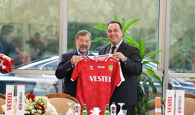 Başkan Besim Dutlulu ve Kadın Voleybol Takımından Vestel’e Ziyaret görseli