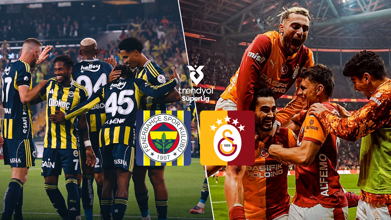 Trendyol Süper Lig’de derbi heyecanı: Fenerbahçe – Galatasaray görseli