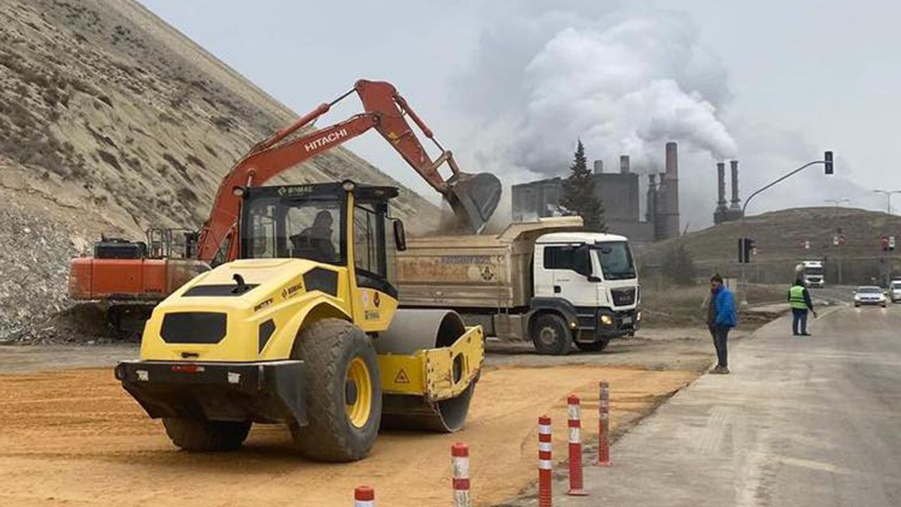 Çayırhan Kültür merkezine D 140 Karayolundan yan yol görseli