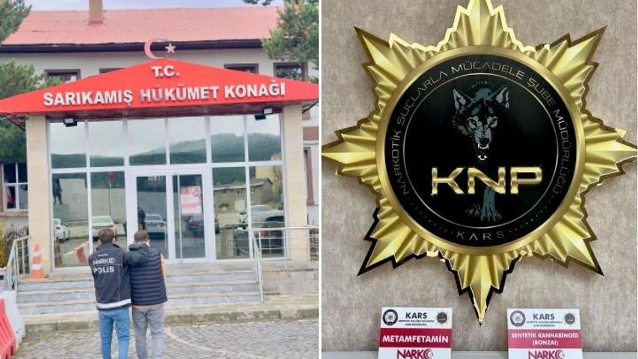 Sarıkamış'ta yasaklı madde operasyonu: 1 kişi tutuklandı görseli