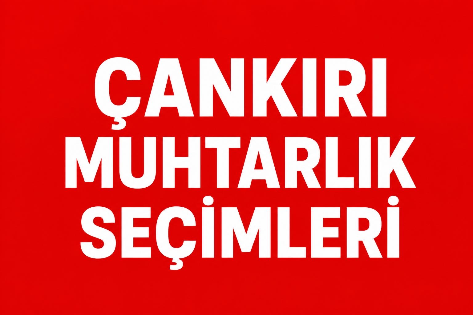 ÇANKIRI’DA MAHALLE DAYANIŞMASI SANDIKTA! görseli
