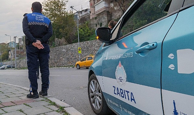 Zabıta, kural tanımayan sürücüleri havadan tespit ediyor görseli