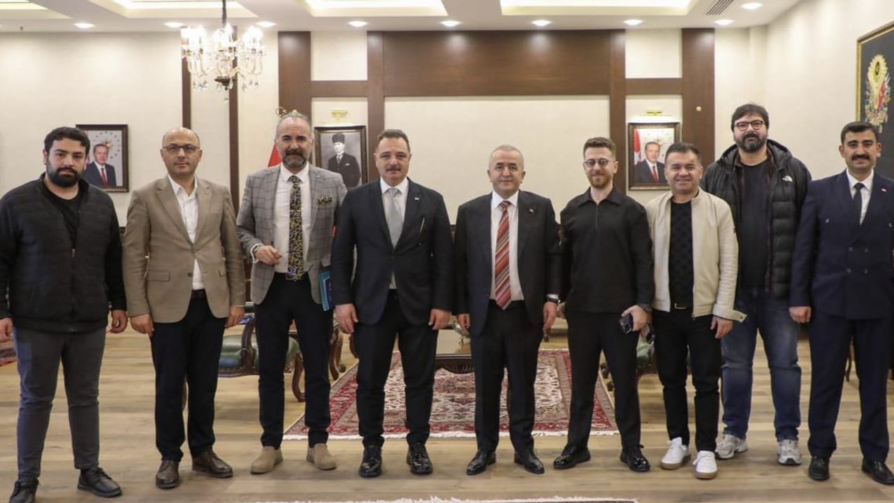 TİMBİR ve İMEF’den Elazığ Valisi Hatipoğlu’na ziyaret görseli