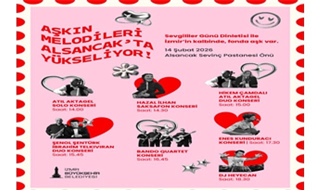 Aşkın melodileri Alsancak’ta yükseliyor görseli