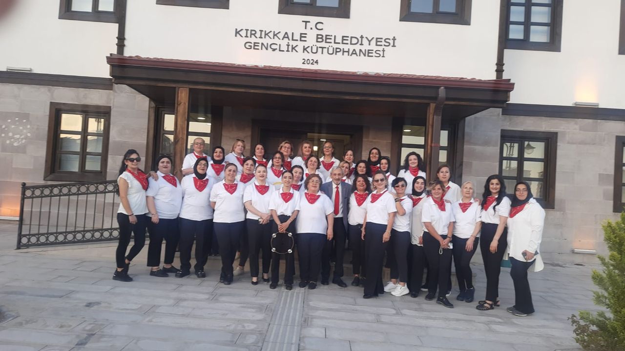 Kadın Ritim Grubu Kırıkkale’de ilgi görüyor görseli