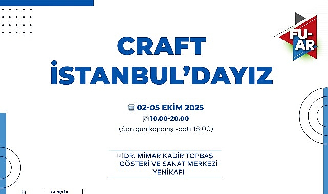 Enstitü İstanbul İSMEK 6. Craftistanbul Fuarı’nda görseli