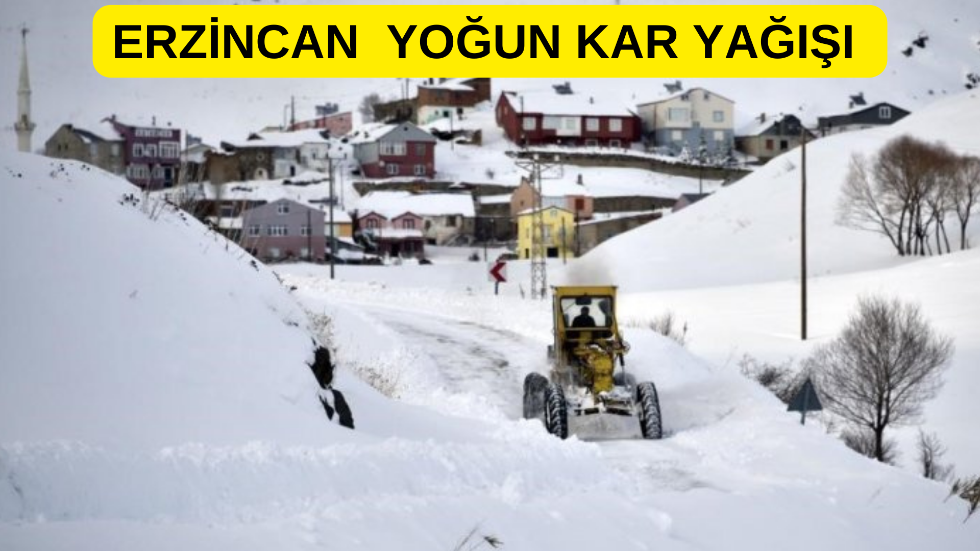 Erzincan Kar Yağışı! Okullar Tatil Mi? görseli