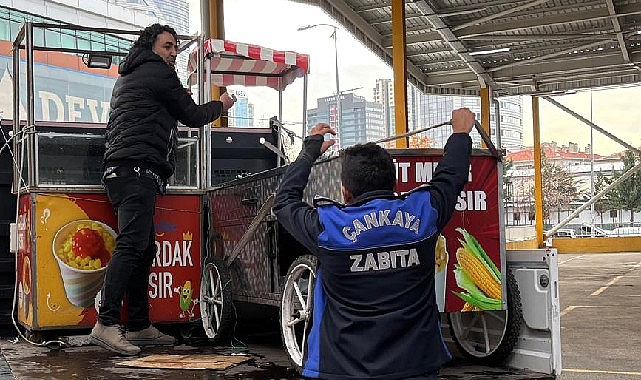 Çankaya Zabıtası denetimde yayaları önceliyor görseli