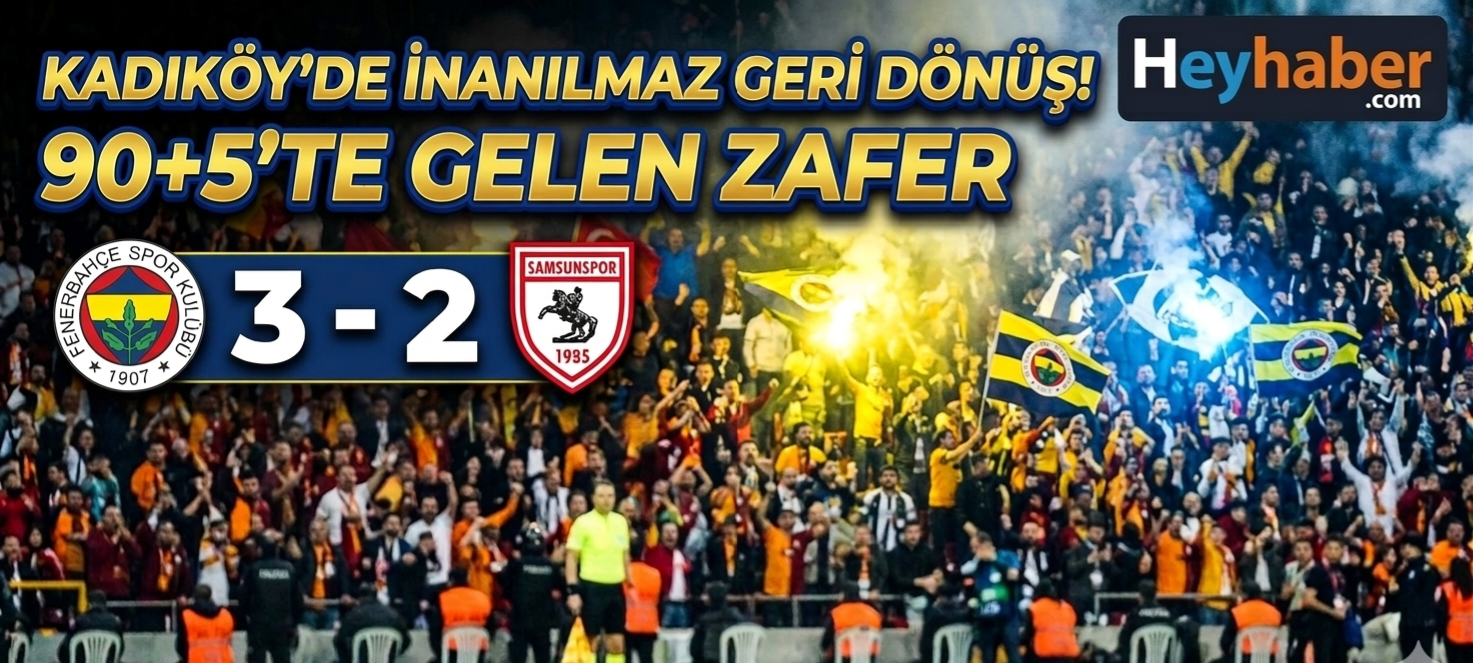 Kadıköy’de İnanılmaz Geri Dönüş! 90+5’te Gelen Zafer görseli
