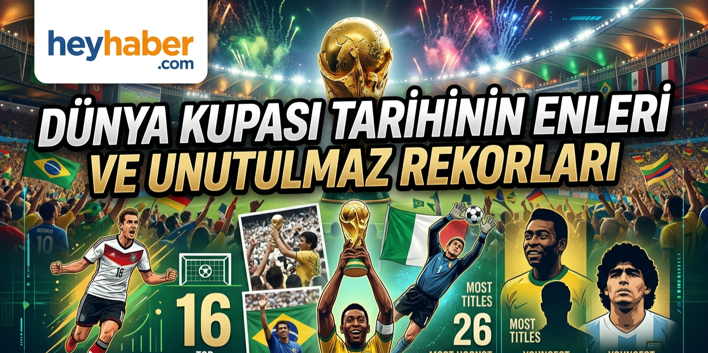 Dünya Kupası Tarihinin Enleri ve Unutulmaz Rekorlar görseli