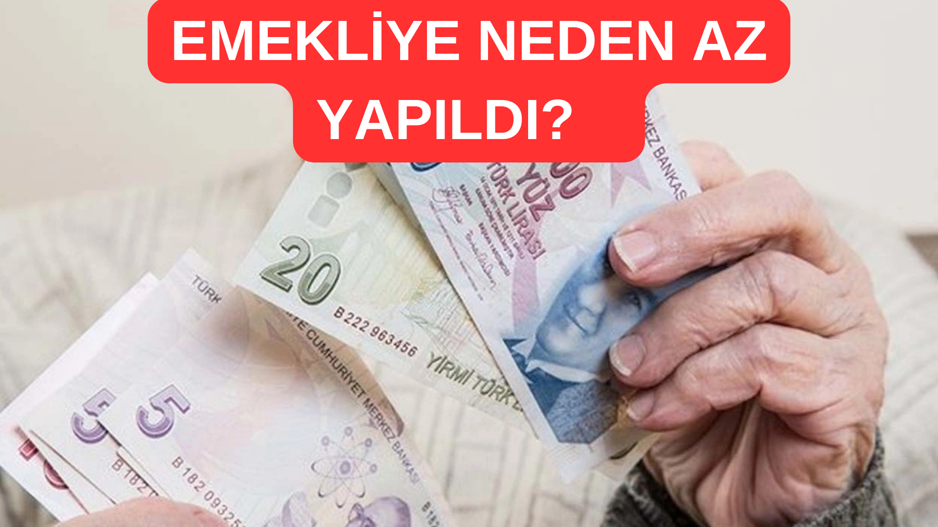 Emeklilere Neden Az Zam Yapıldı ? görseli