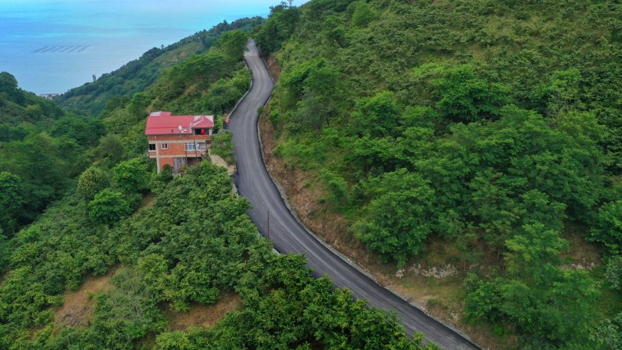 Ordu turizme çıkan yol modernleşiyor görseli
