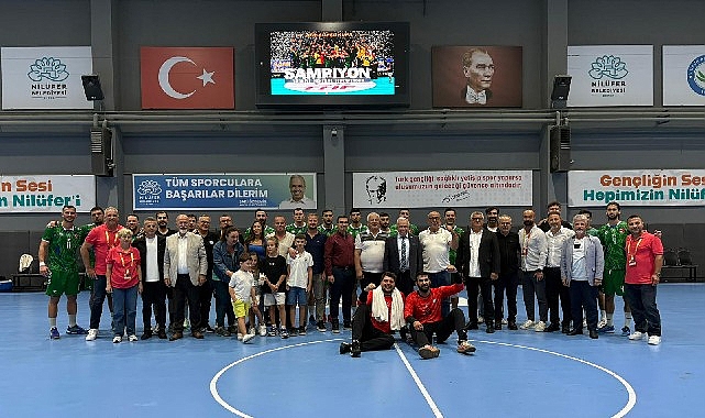 Nilüfer Belediyespor ikide iki yaptı görseli