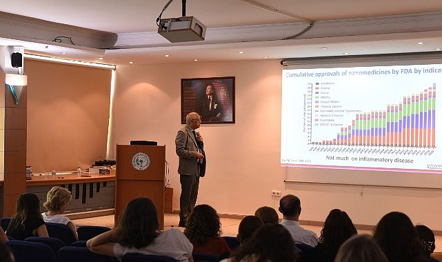 EÜ’ de “Nanoteknoloji ve İlaç Taşıyıcı Sistemlerde Yenilikler Sempozyumu” düzenlendi görseli
