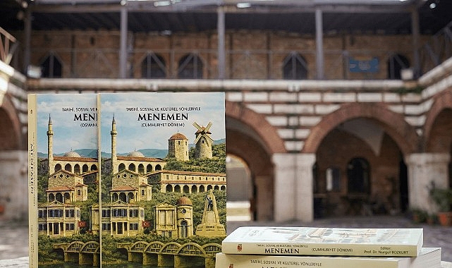 Menemen tarihi 2 cilt kitap oldu görseli