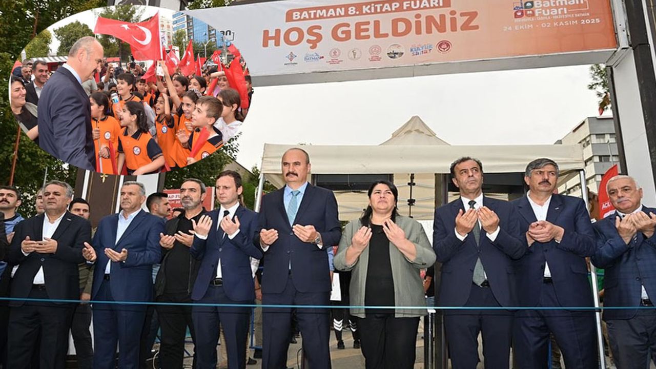 8. kitap fuarı ve kültür sanat festivali Batmanlılarla buluştu görseli