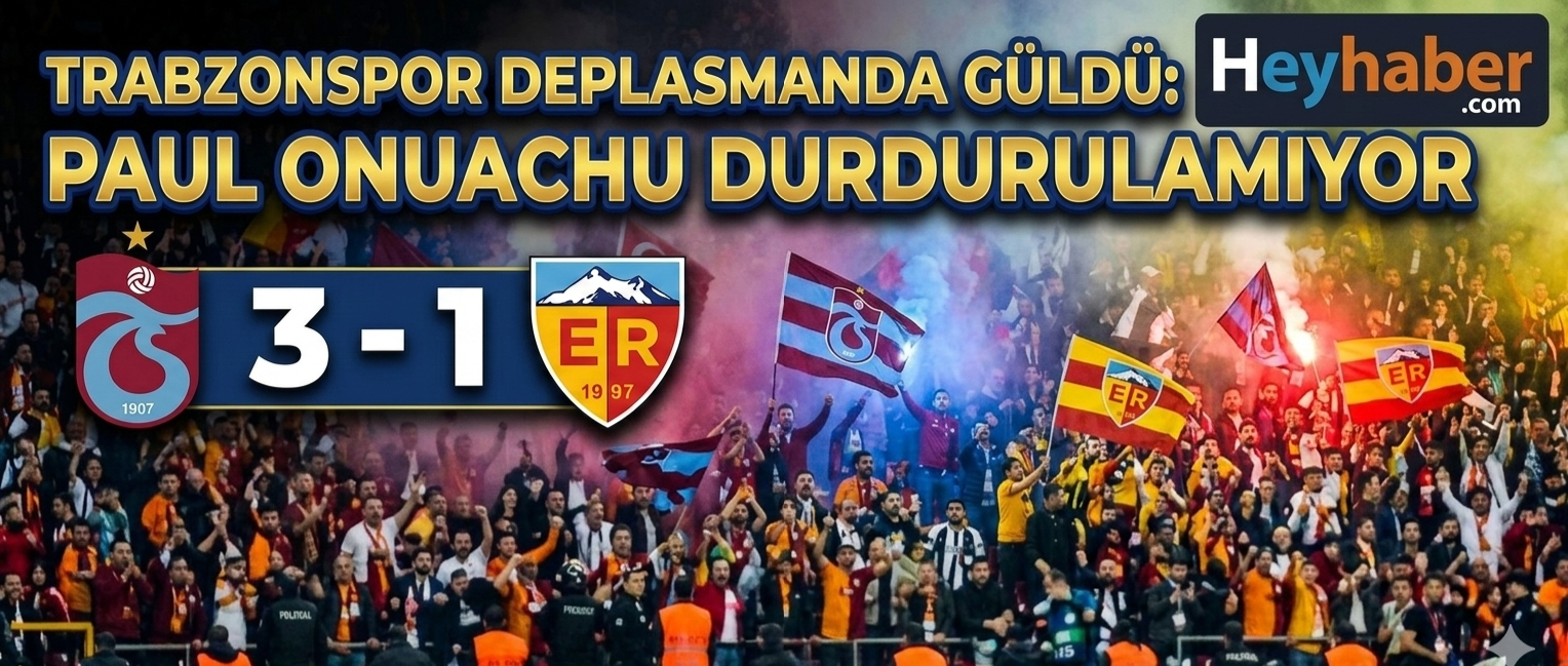 Trabzonspor Deplasmanda Güldü: Paul Onuachu Durdurulamıyor görseli