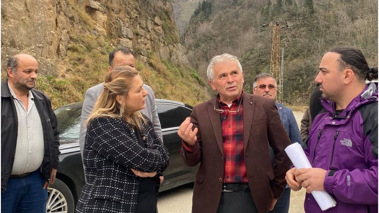 Giresun'un Doğankent İlçesi Çatalağaç köyünde maden tehlike saçıyor görseli