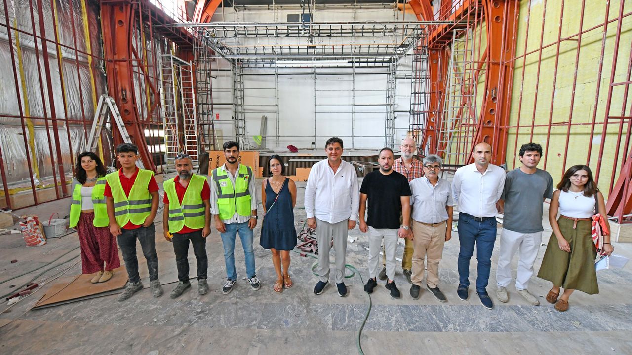 Başkan Karaca Kültür merkezinde çalışmaları inceledi görseli