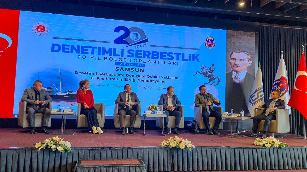 Denetimli Serbestlikte Dönüşüm Odaklı Yaklaşım Sempozyumu Samsun'da başladı görseli