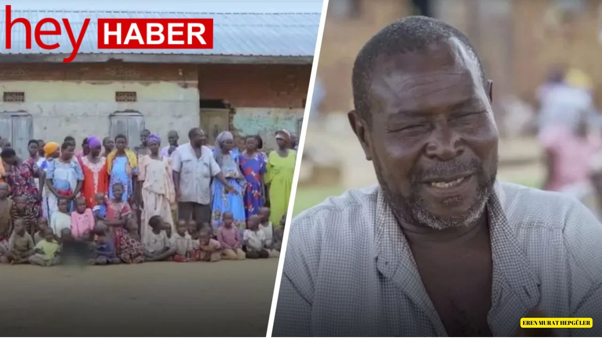 12 Eşinden 102 Çocuk Sahibi Olan Ugandalı Adam "Yeter!" Dedi görseli