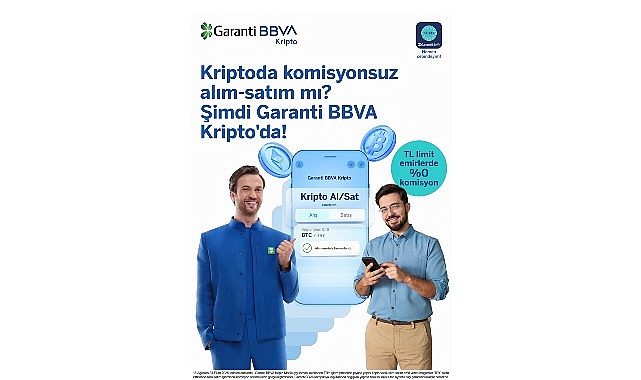 Garanti BBVA Kripto’dan Komisyonsuz Alım ve Satım Ayrıcalığı görseli