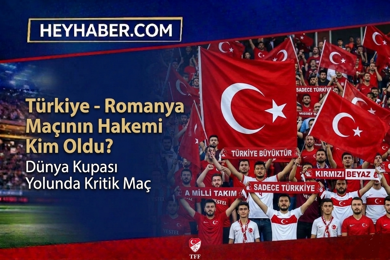 Türkiye – Romanya Maçının Hakemi Kim Oldu? Maç Ne Zaman, Saat Kaçta? görseli