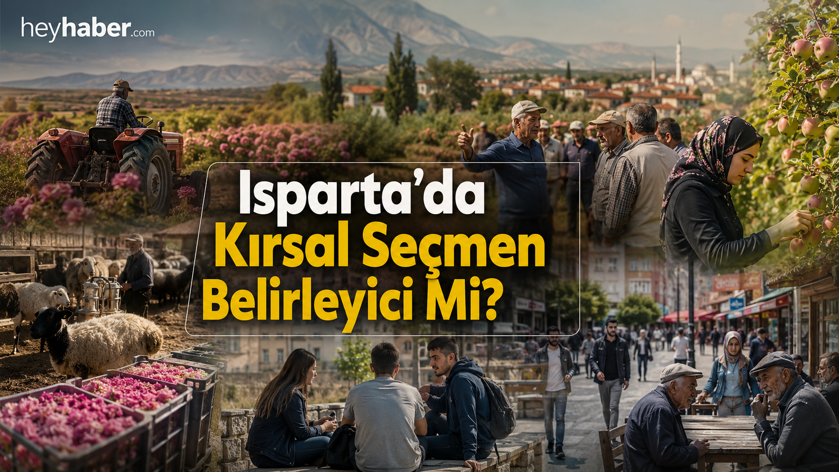 Isparta’da Kırsal Seçmen Belirleyici Mi? görseli
