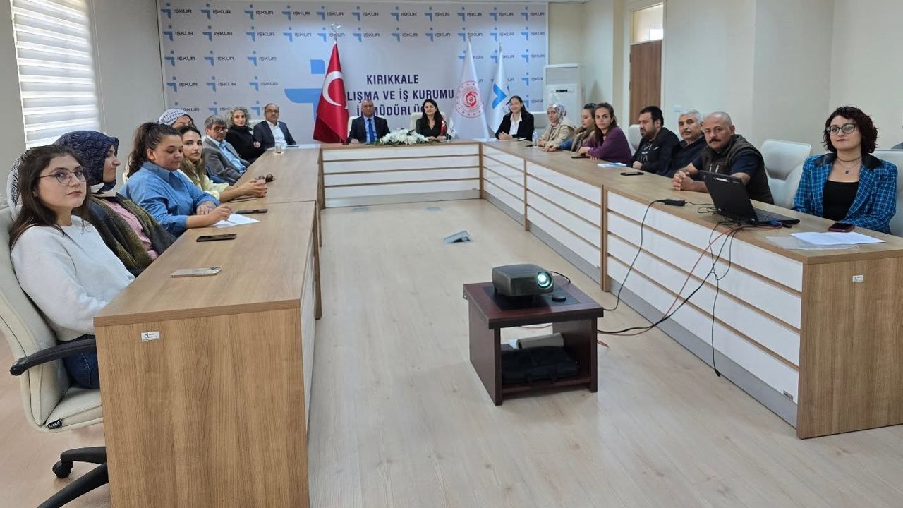 Kırıkkale’de insan ticaretiyle mücadele eğitimi verildi görseli