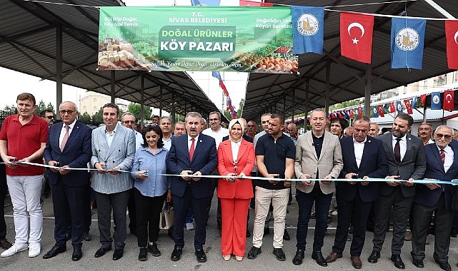 Doğal Ürünler ve Köy Pazarı Hizmete Açıldı görseli