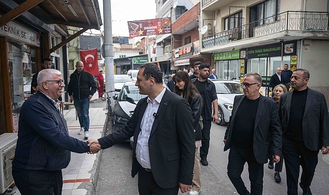 Başkan Eşki Çamdibi’nde saha mesaisinde görseli