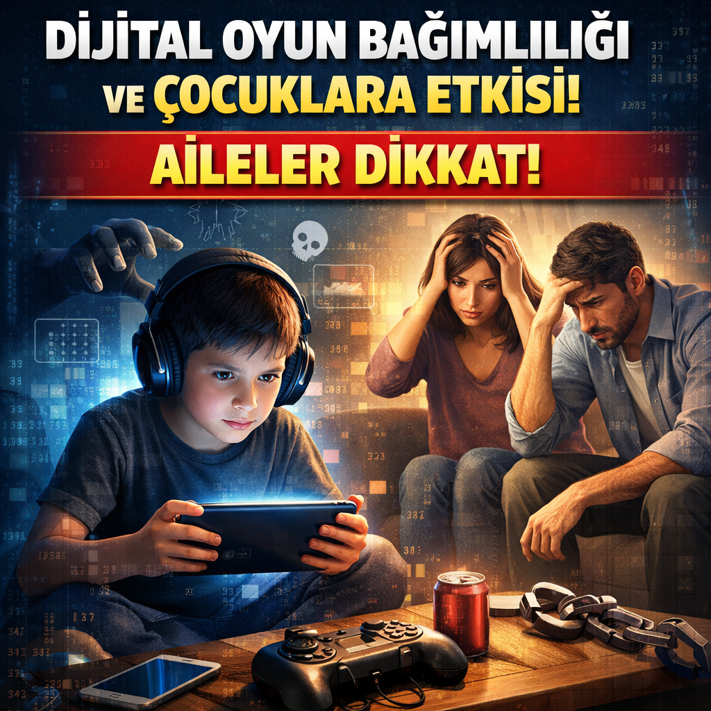 AİLELER DİKKAT! OYUN BAĞIMLILIĞI SESSİZCE YAYILIYOR görseli