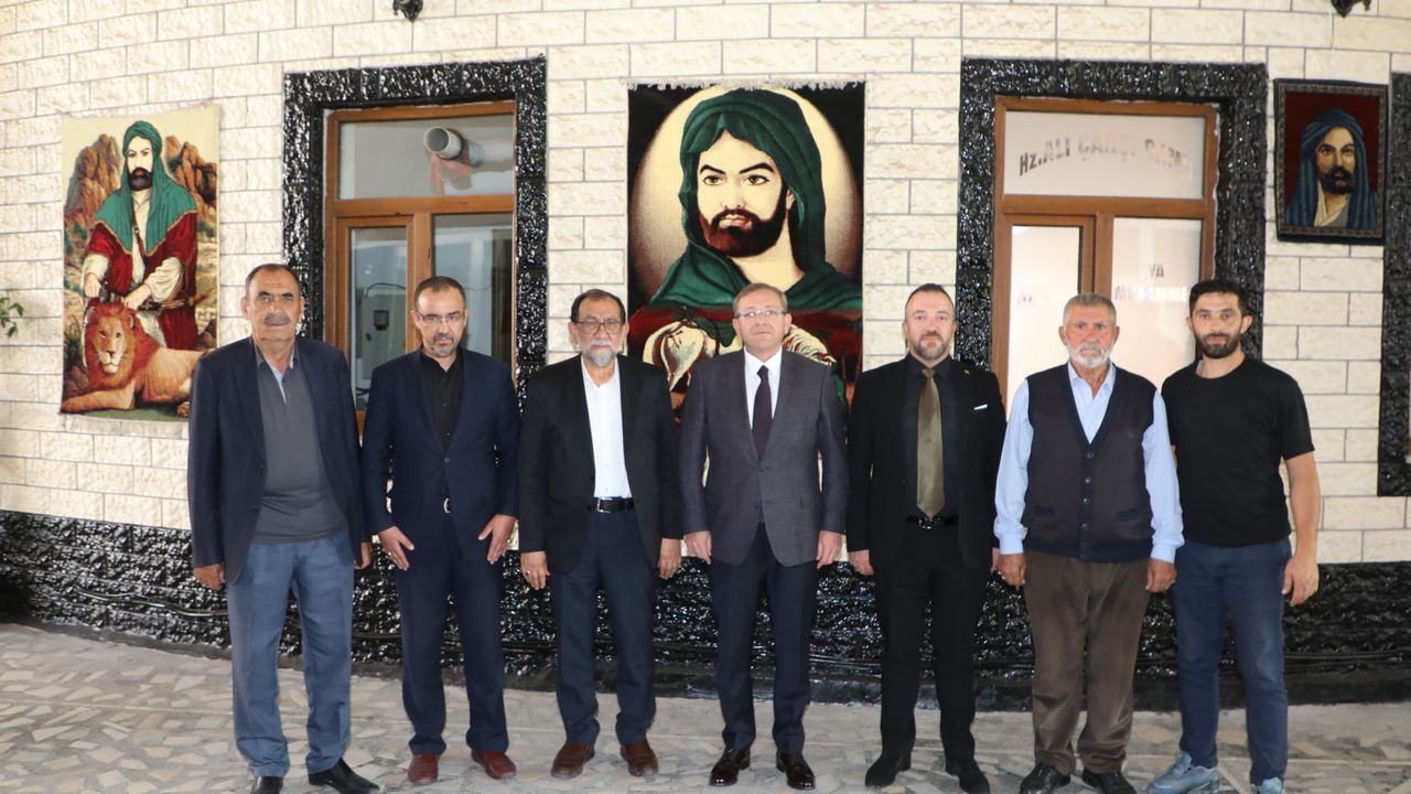 Vali Ziya Polat’tan Hz. Ali Çarşı Camii’ne Ziyaret görseli