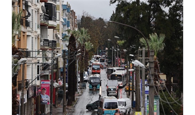 Özmen Caddesi’nde yeni altyapı yağmur sınavını geçti görseli