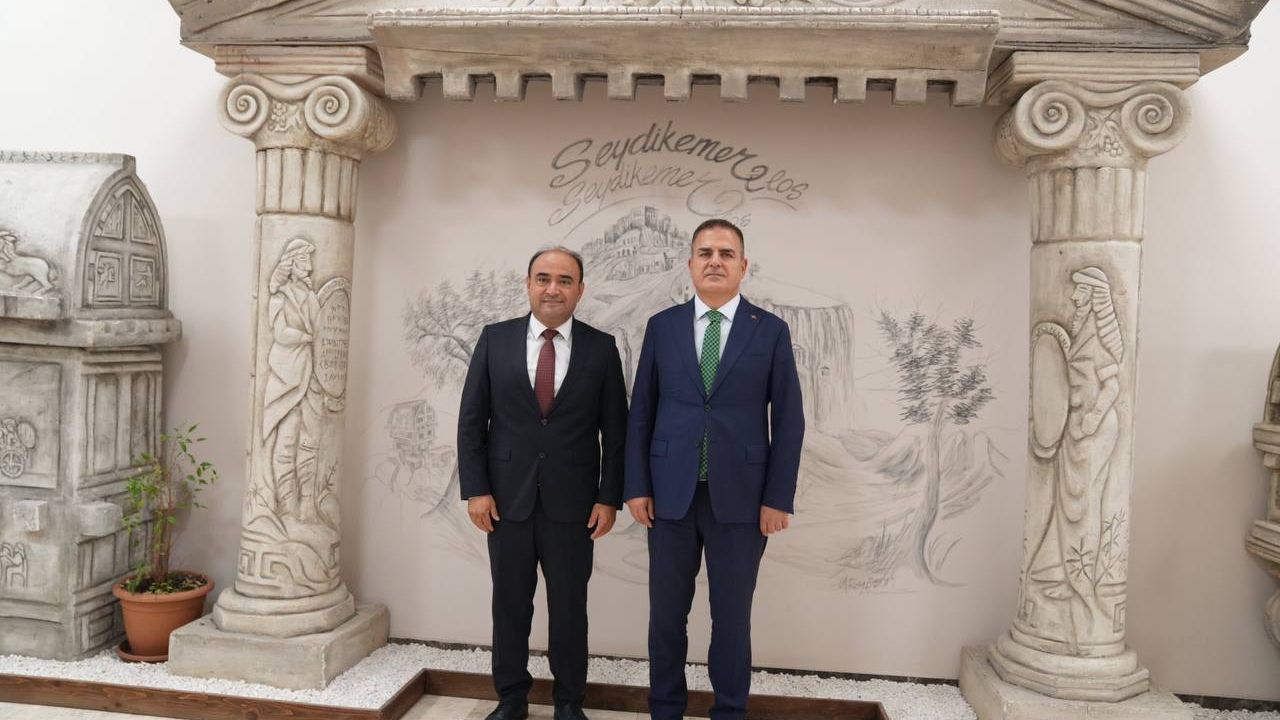 Vali Akbıyık'tan Başkan Akdenizli'ye ziyaret görseli