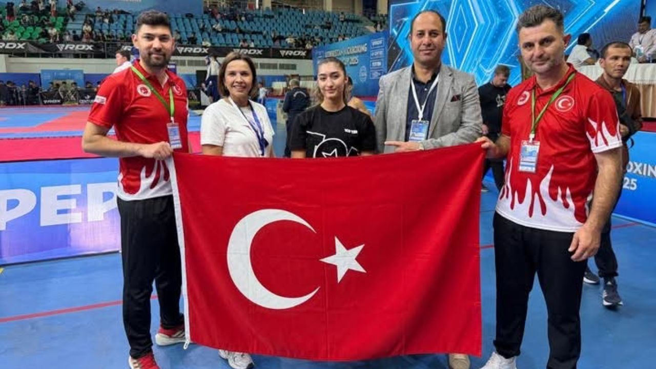 Korkuteli’li Rabia Özgen Dünya şampiyonu oldu görseli