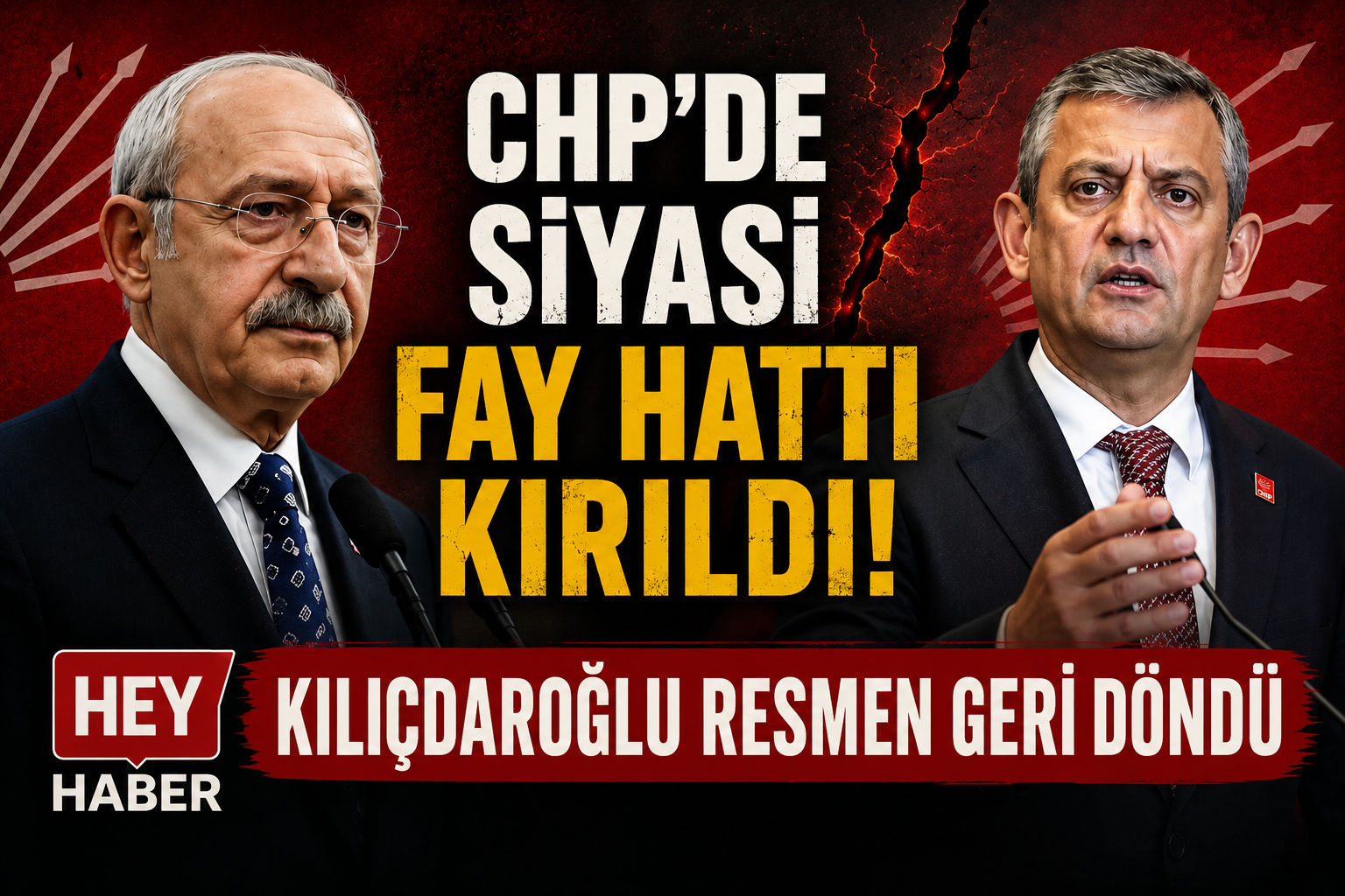 CHP'de Siyasi Fay Hattı Kırıldı! Kılıçdaroğlu Resmen Geri Döndü görseli