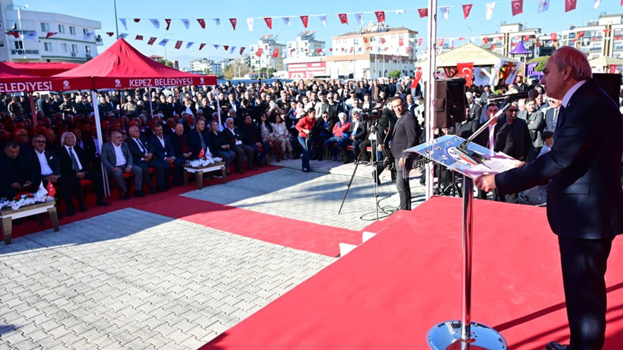 Kepez’in Mir Mehmet Selim Unat Taziye ve Semt Evi hizmete açıldı görseli