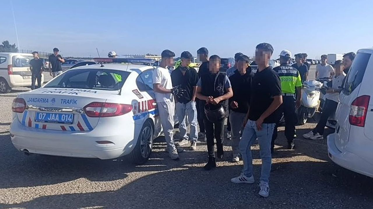 Manavgat’ta motosikletçilere 220 bin lira ceza görseli