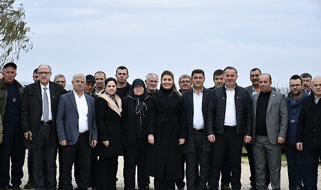 Belediye Başkanı Nergiz Karaağaçlı Öztürk Kooperatif Başkanları ve Temsilcileriyle Bir Araya Geldi görseli
