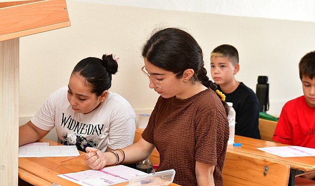 ÇİBEM’de yeni dönem seviye tespit sınavlarıyla başladı görseli
