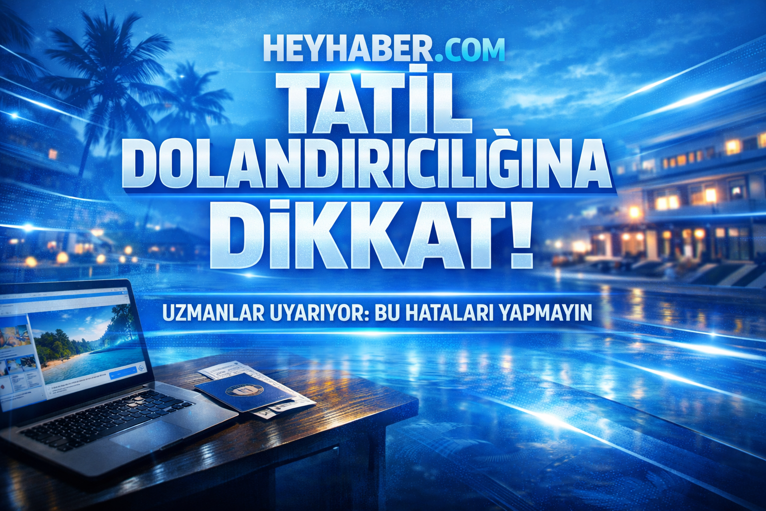 Tatil Dolandırıcılığına Dikkat! Uzmanlar Uyarıyor: Bu Hataları Yapmayın görseli