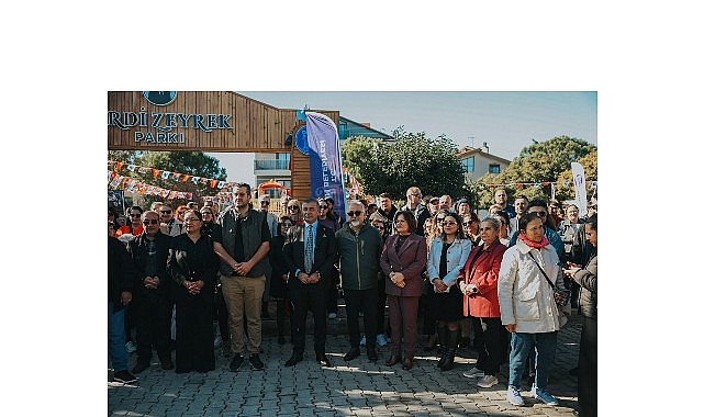 Didim’de Anısı Yaşatılan Bir İsim: Ferdi Zeyrek Parkı Açıldı görseli