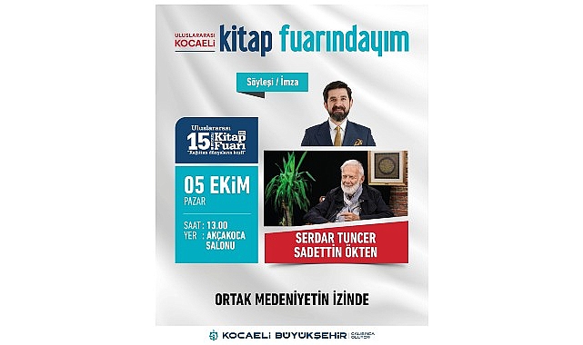 Kitap Fuarı'nın ilk özel oturumu Ökten ile gerçekleşiyor görseli