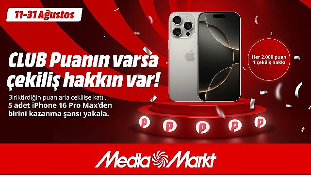 MediaMarkt’tan puanları hediyeye dönüştüren kampanya görseli