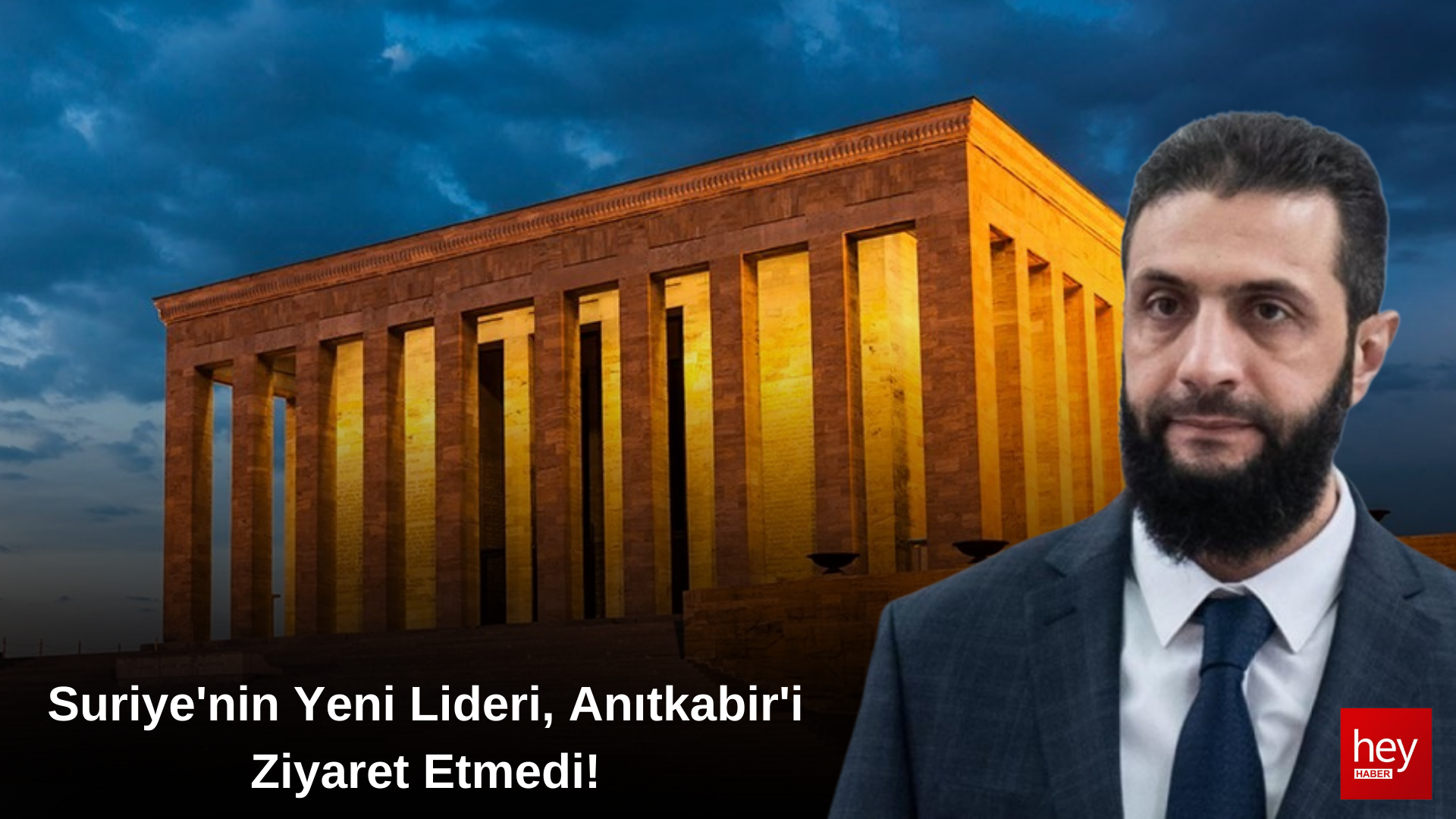 Suriye'nin Yeni Lideri Ankara'da: Ahmed Şara Anıtkabir'i Ziyaret Etmedi! görseli