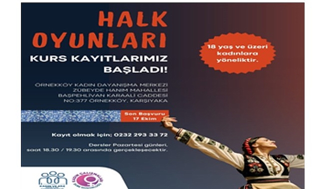 Kadınlara özel halk oyunları kursu başlıyor görseli