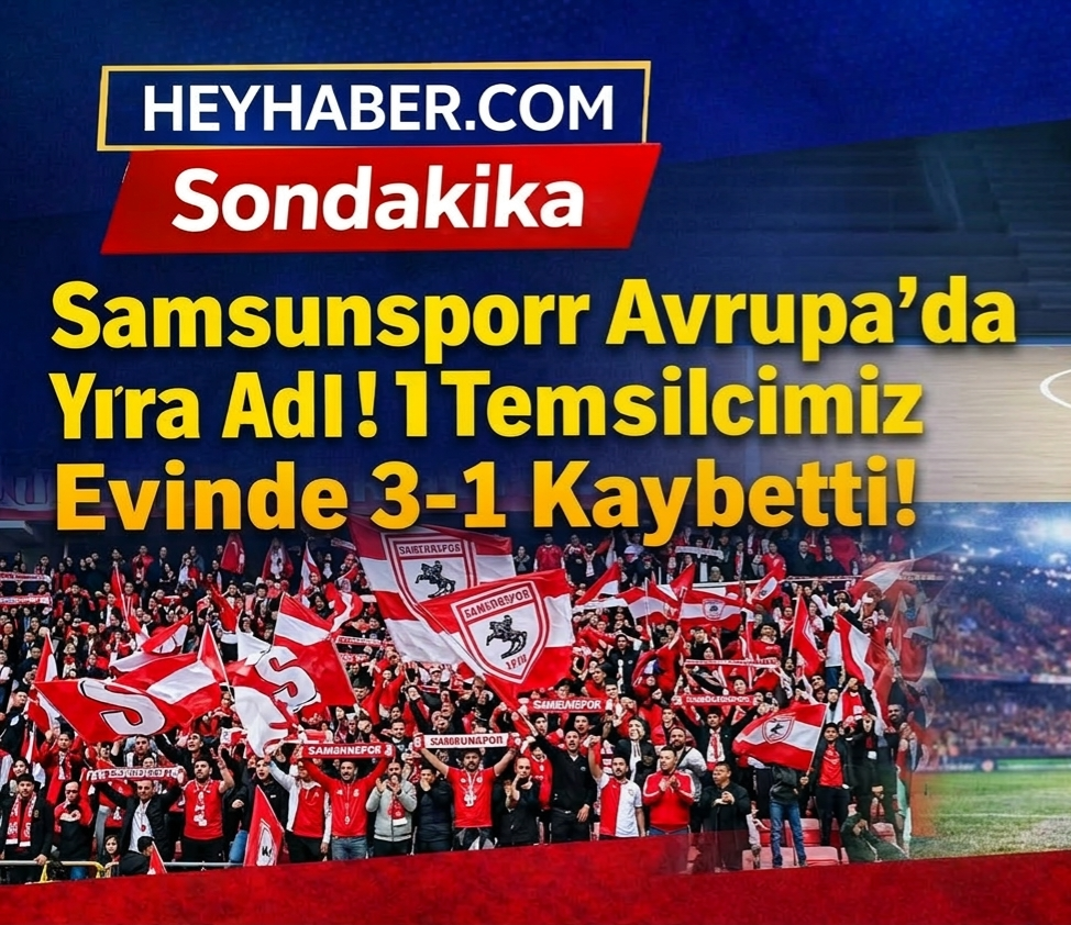 Samsunspor Avrupa’da Yara Aldı! Temsilcimiz 3-1 Mağlup Oldu görseli